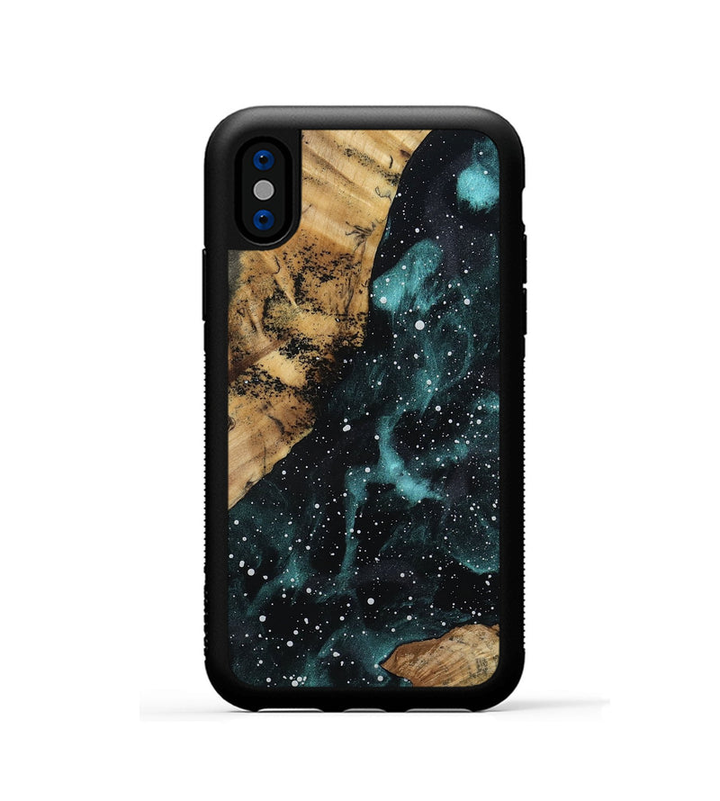 iPhone Xs Wood Phone Case - Alaia (Cosmos, 802131)