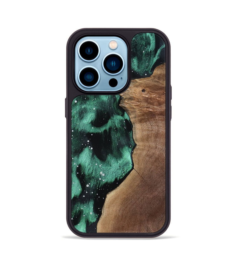 iPhone 14 Pro Wood Phone Case - Ferne (Cosmos, 802132)