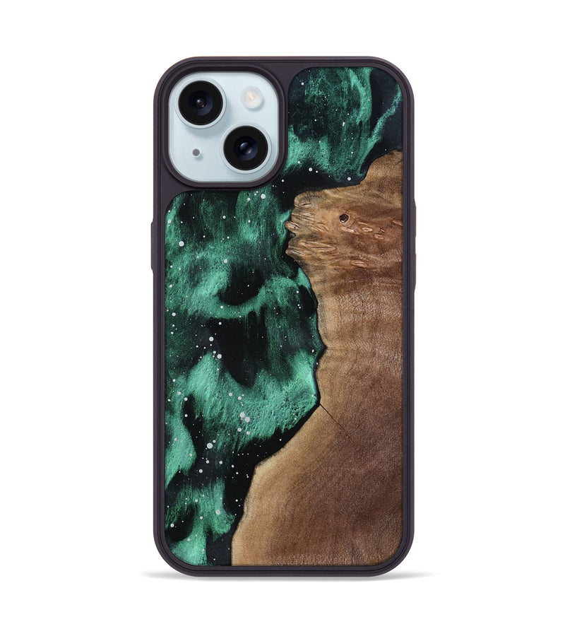 iPhone 15 Wood Phone Case - Ferne (Cosmos, 802132)