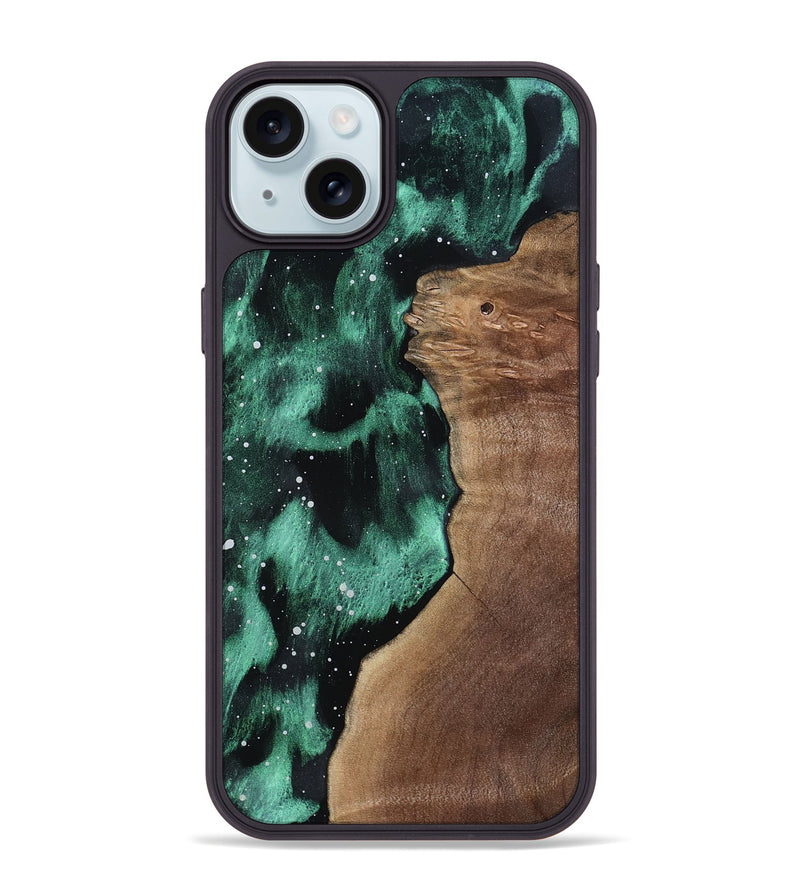 iPhone 15 Plus Wood Phone Case - Ferne (Cosmos, 802132)