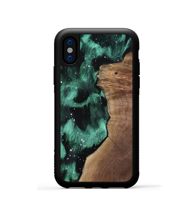 iPhone Xs Wood Phone Case - Ferne (Cosmos, 802132)