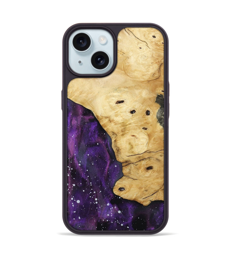 iPhone 15 Wood Phone Case - Alison (Cosmos, 802133)