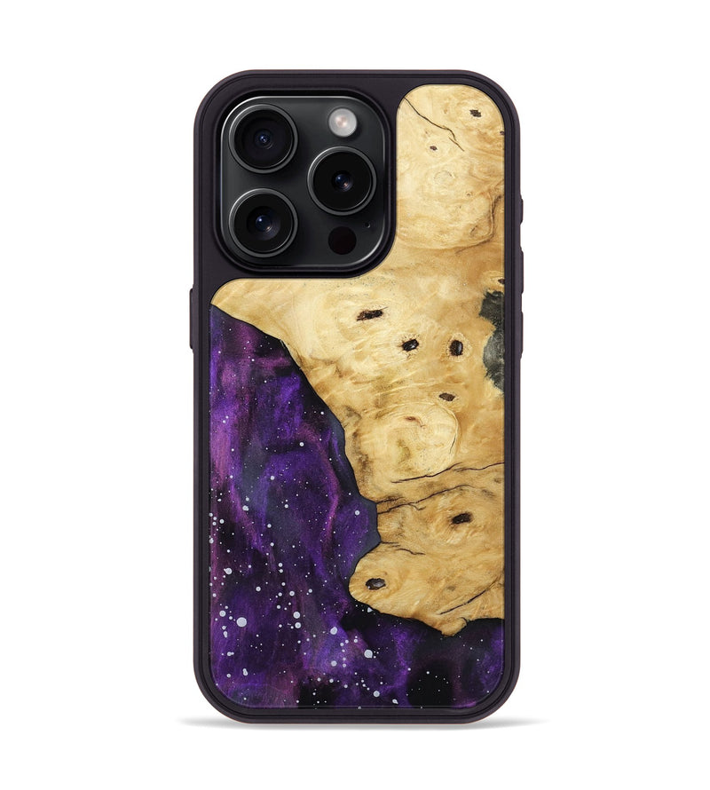 iPhone 15 Pro Wood Phone Case - Alison (Cosmos, 802133)