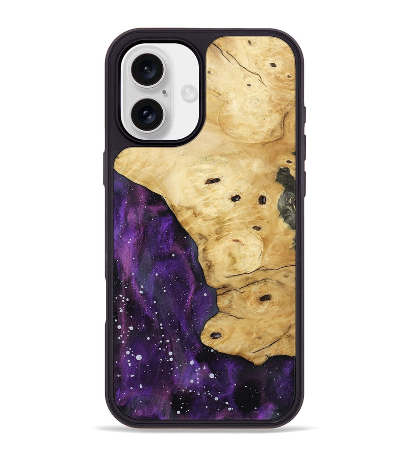 iPhone 16 Plus Wood Phone Case - Alison (Cosmos, 802133)