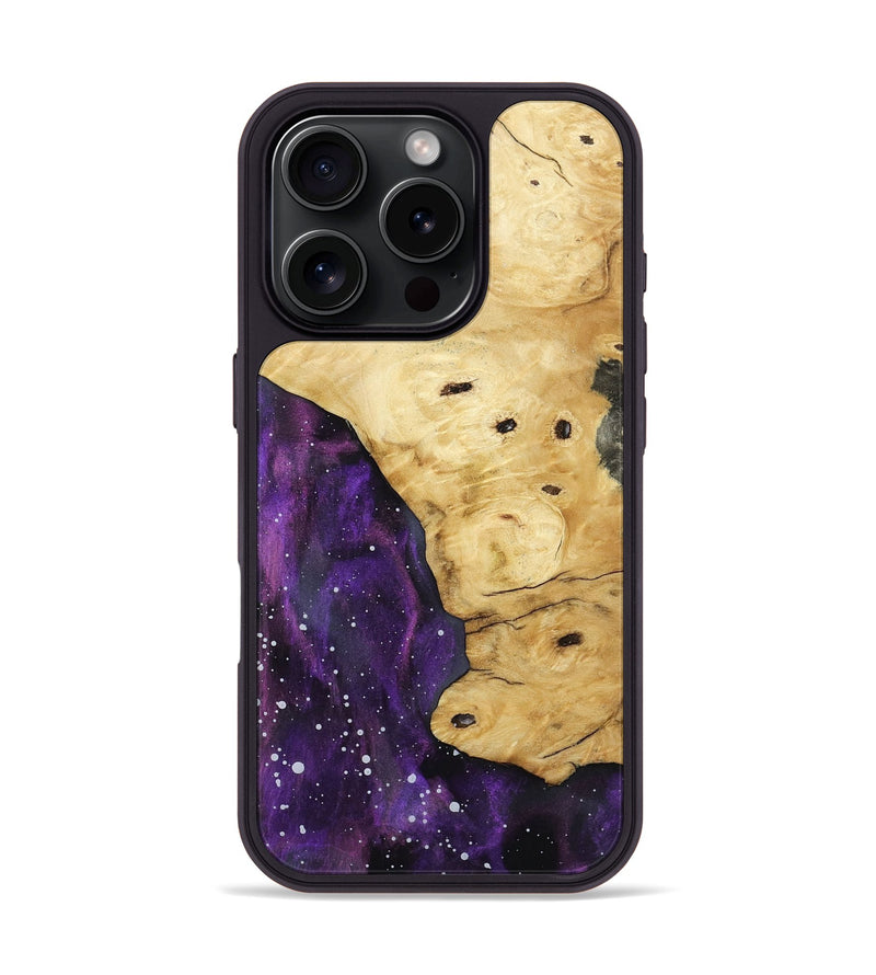 iPhone 16 Pro Wood Phone Case - Alison (Cosmos, 802133)