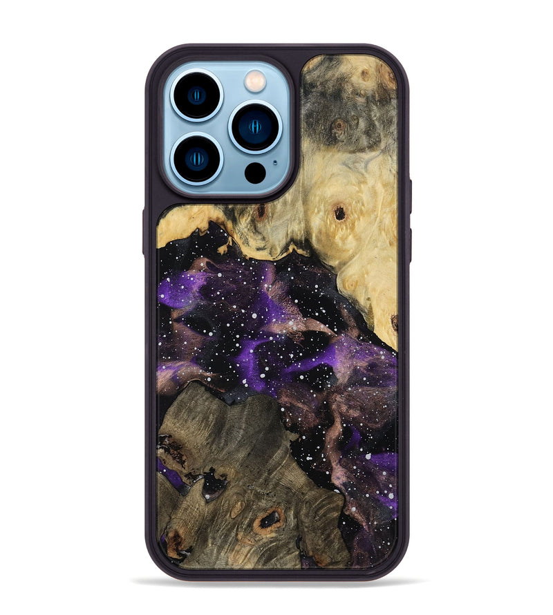 iPhone 14 Pro Max Wood Phone Case - Kaitlin (Cosmos, 802135)