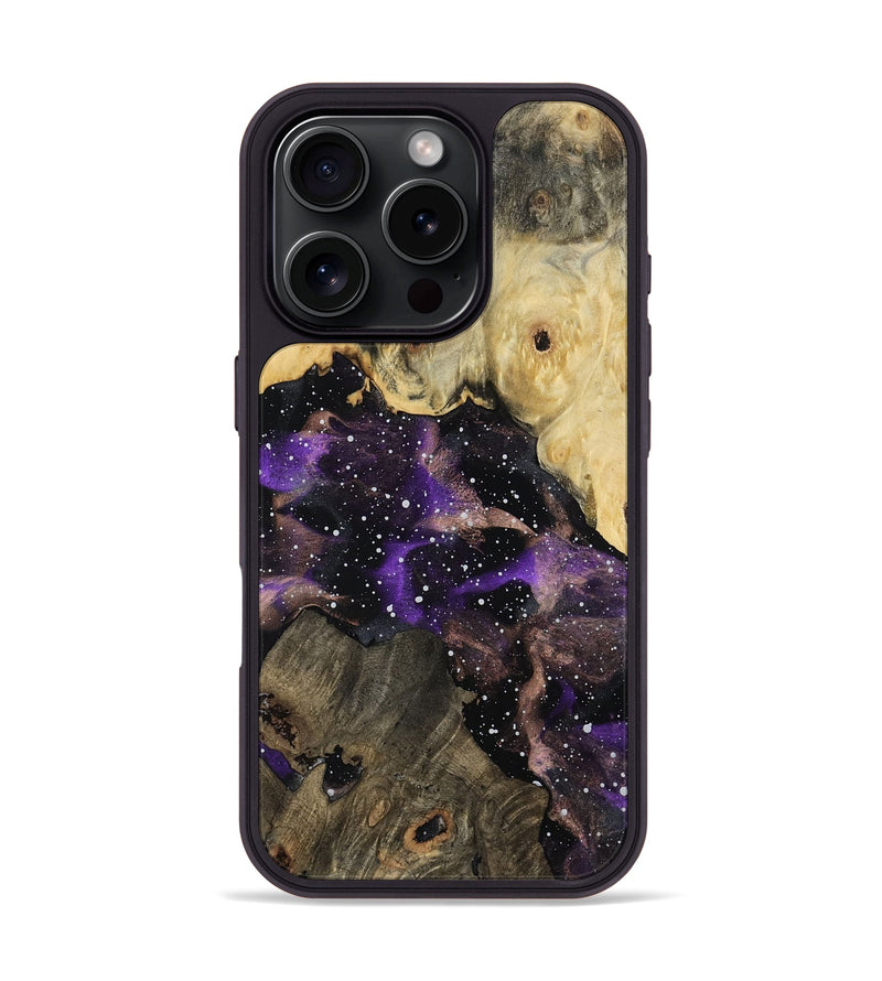 iPhone 16 Pro Wood Phone Case - Kaitlin (Cosmos, 802135)