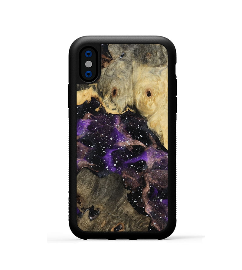 iPhone Xs Wood Phone Case - Kaitlin (Cosmos, 802135)