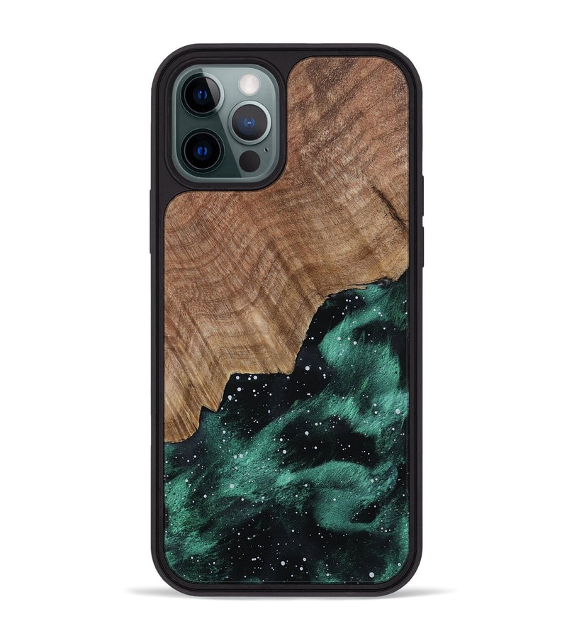 iPhone 12 Pro Max Wood Phone Case - Newt (Cosmos, 802136)