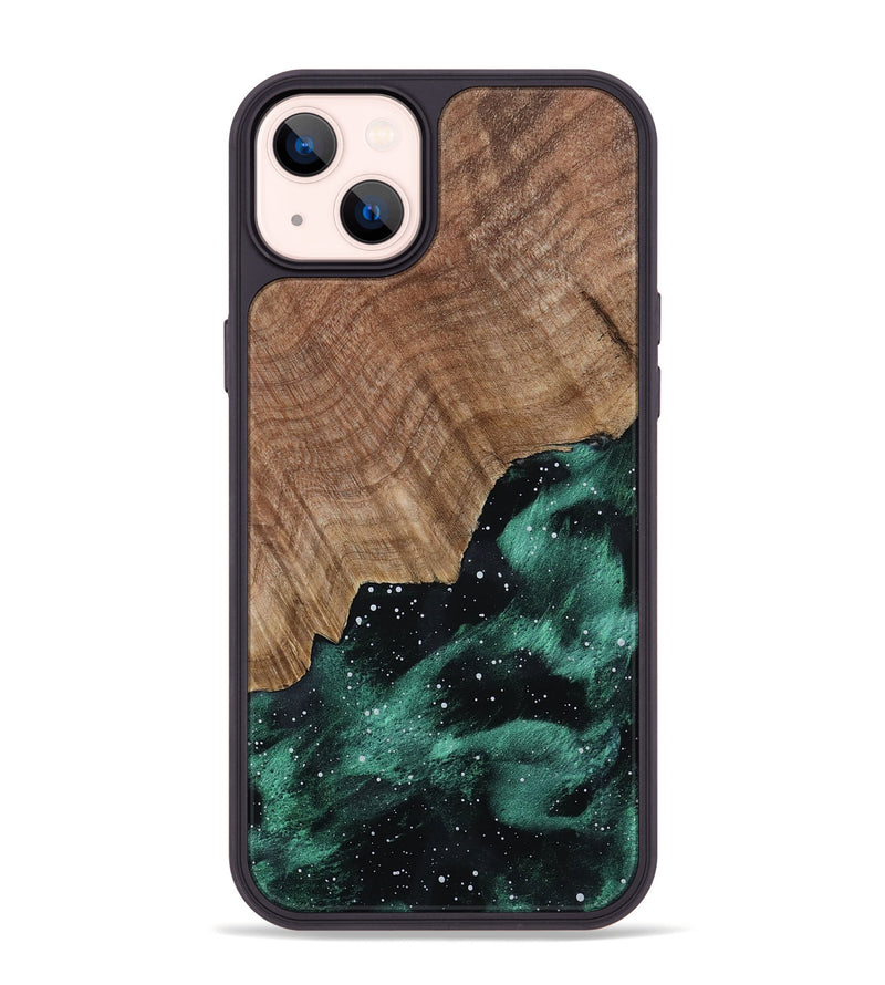 iPhone 14 Plus Wood Phone Case - Newt (Cosmos, 802136)