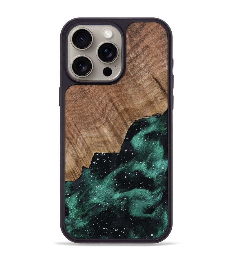iPhone 15 Pro Max Wood Phone Case - Newt (Cosmos, 802136)