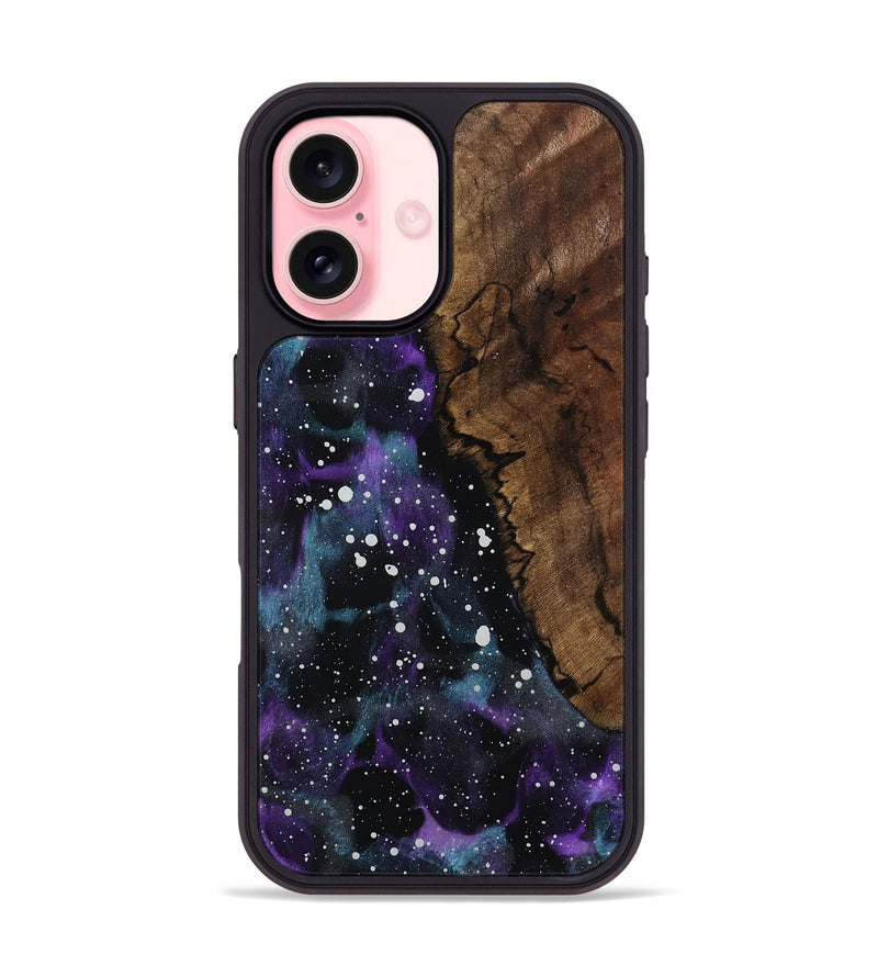 iPhone 16 Wood Phone Case - Kizzie (Cosmos, 802137)