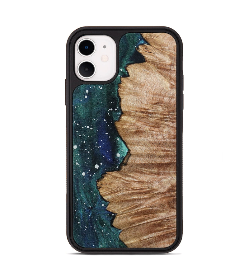 iPhone 11 Wood Phone Case - Calvin (Cosmos, 802138)