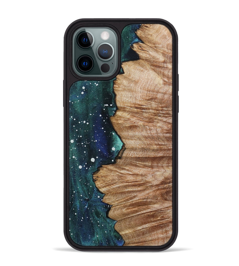 iPhone 12 Pro Max Wood Phone Case - Calvin (Cosmos, 802138)