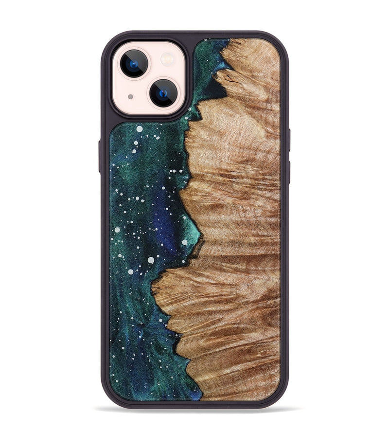 iPhone 14 Plus Wood Phone Case - Calvin (Cosmos, 802138)