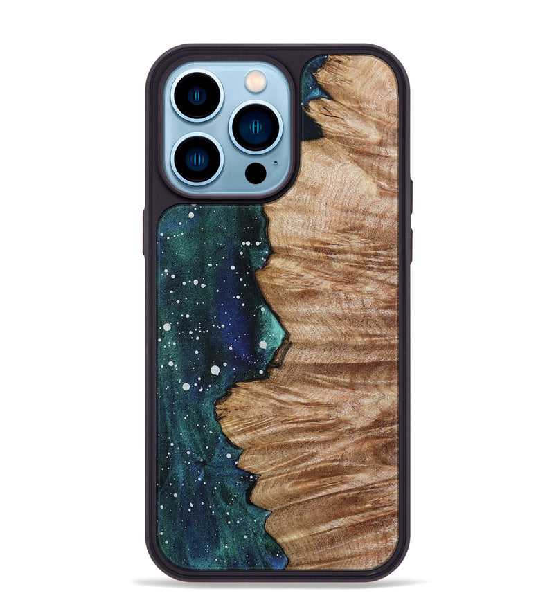 iPhone 14 Pro Max Wood Phone Case - Calvin (Cosmos, 802138)