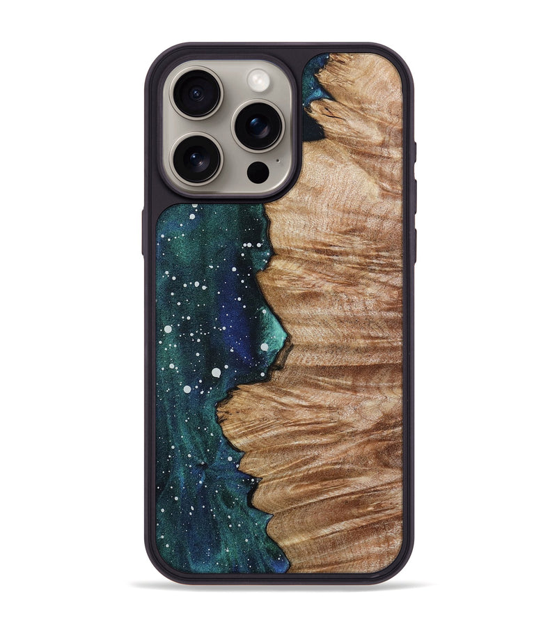 iPhone 15 Pro Max Wood Phone Case - Calvin (Cosmos, 802138)