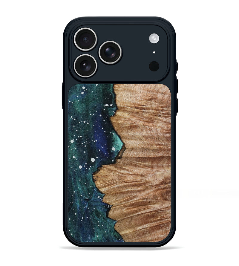 iPhone 17 Pro Max Wood Phone Case - Calvin (Cosmos, 802138)