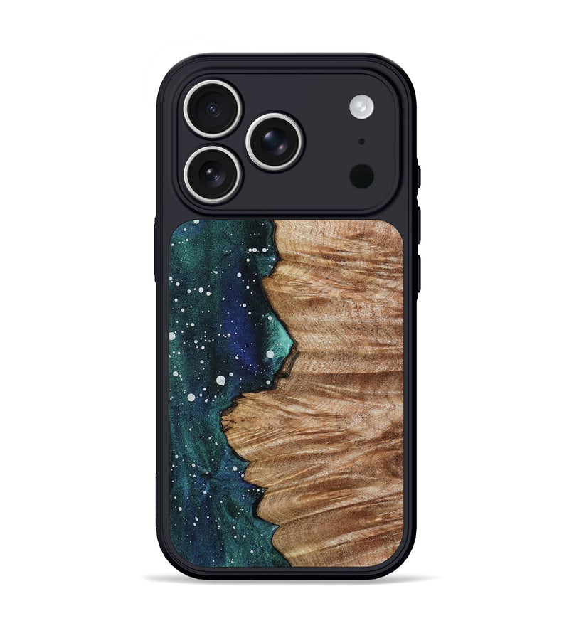 iPhone 17 Pro Wood Phone Case - Calvin (Cosmos, 802138)