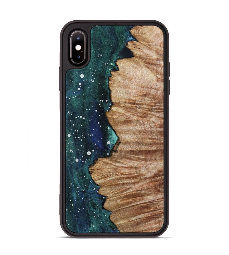 iPhone Xs Max Wood Phone Case - Calvin (Cosmos, 802138)