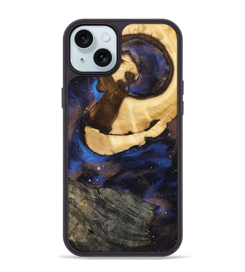 iPhone 15 Plus Wood Phone Case - Tate (Cosmos, 802139)