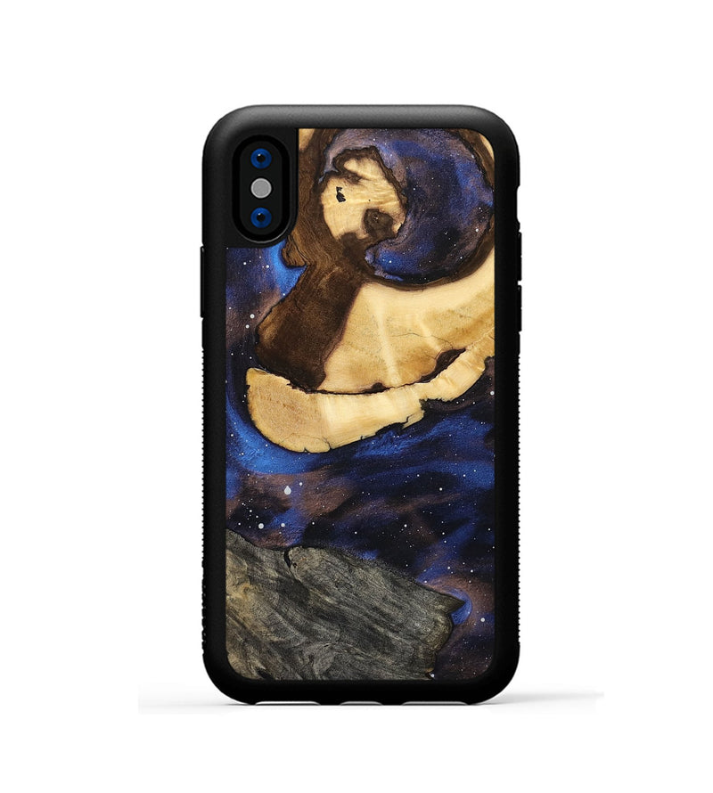 iPhone Xs Wood Phone Case - Tate (Cosmos, 802139)
