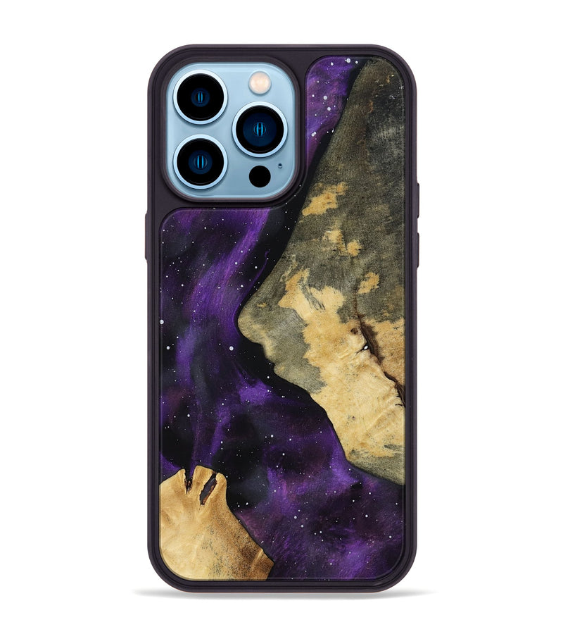 iPhone 14 Pro Max Wood Phone Case - Diamond (Cosmos, 802140)