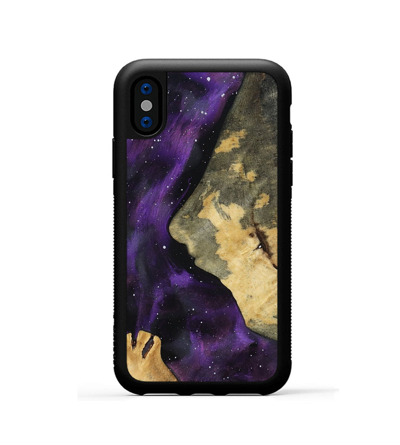 iPhone Xs Wood Phone Case - Diamond (Cosmos, 802140)