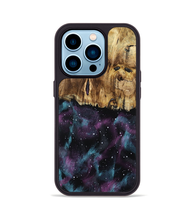 iPhone 14 Pro Wood Phone Case - Travis (Cosmos, 802142)