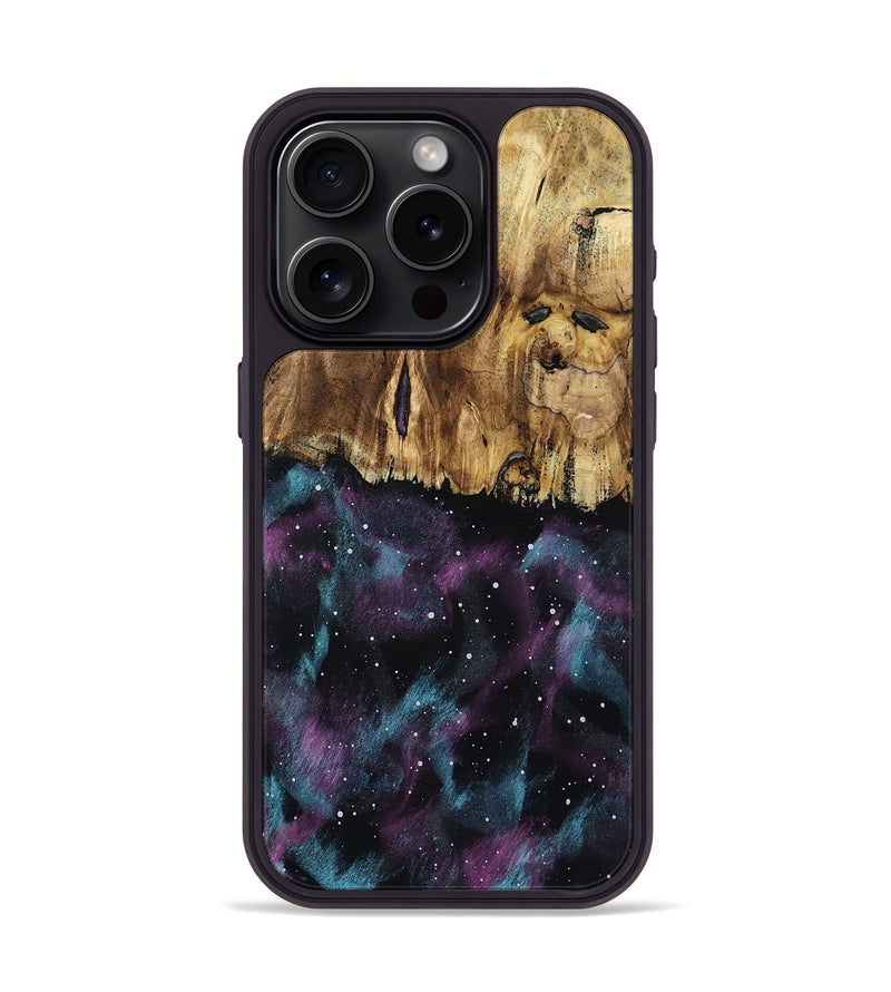 iPhone 15 Pro Wood Phone Case - Travis (Cosmos, 802142)