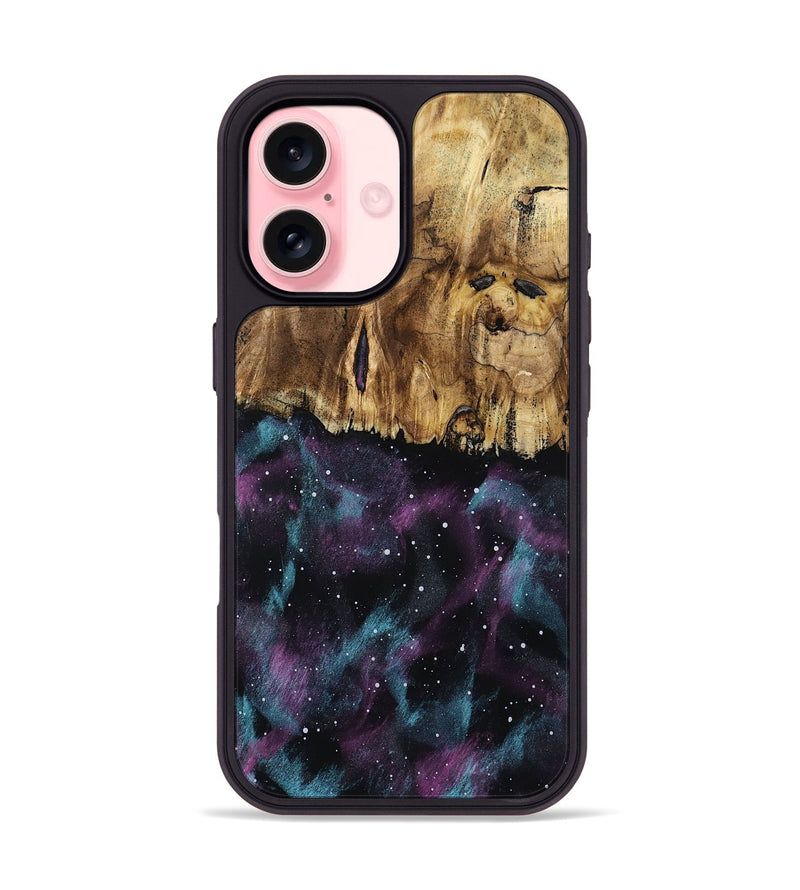 iPhone 16 Wood Phone Case - Travis (Cosmos, 802142)