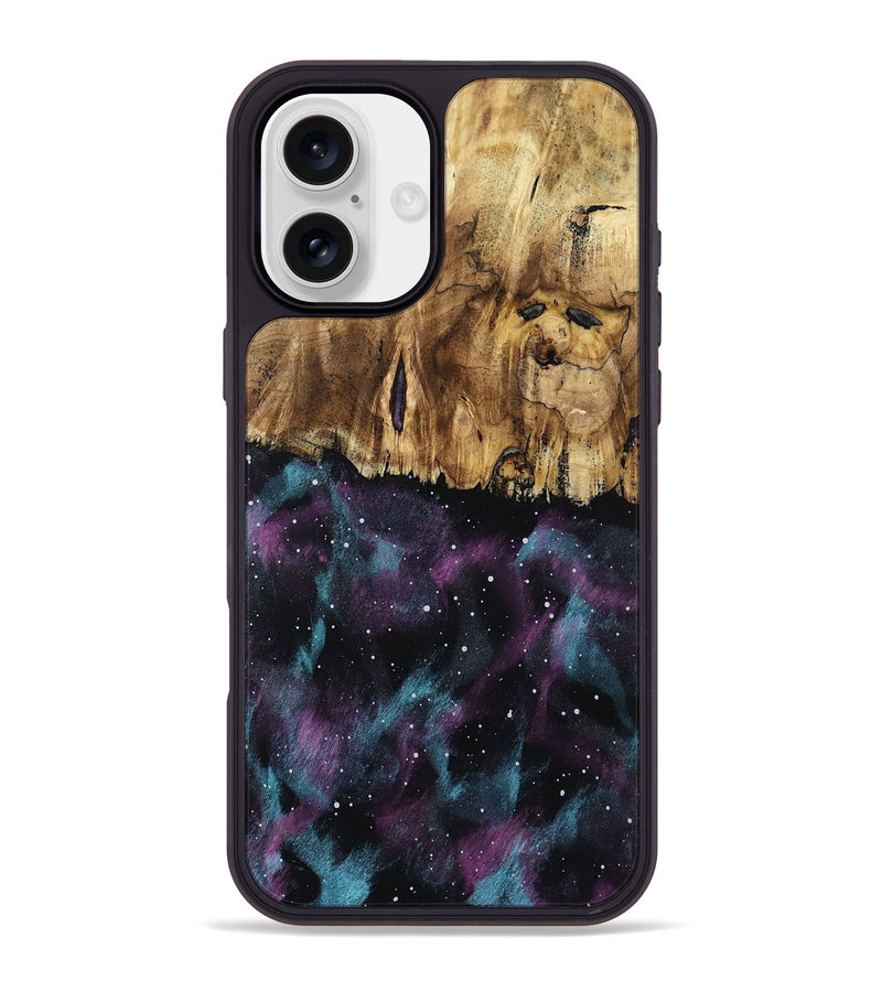 iPhone 16 Plus Wood Phone Case - Travis (Cosmos, 802142)