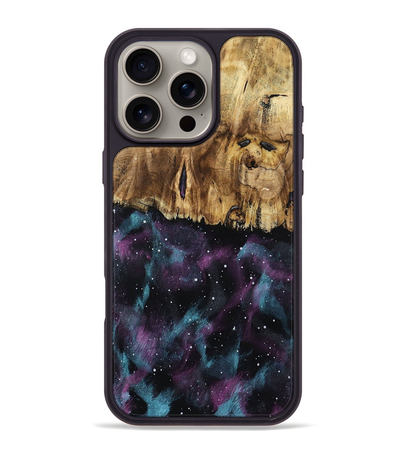 iPhone 16 Pro Max Wood Phone Case - Travis (Cosmos, 802142)