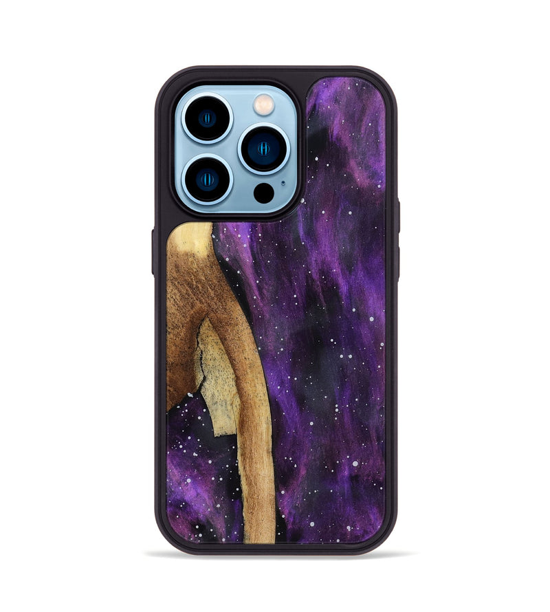 iPhone 14 Pro Wood Phone Case - Annie (Cosmos, 802143)