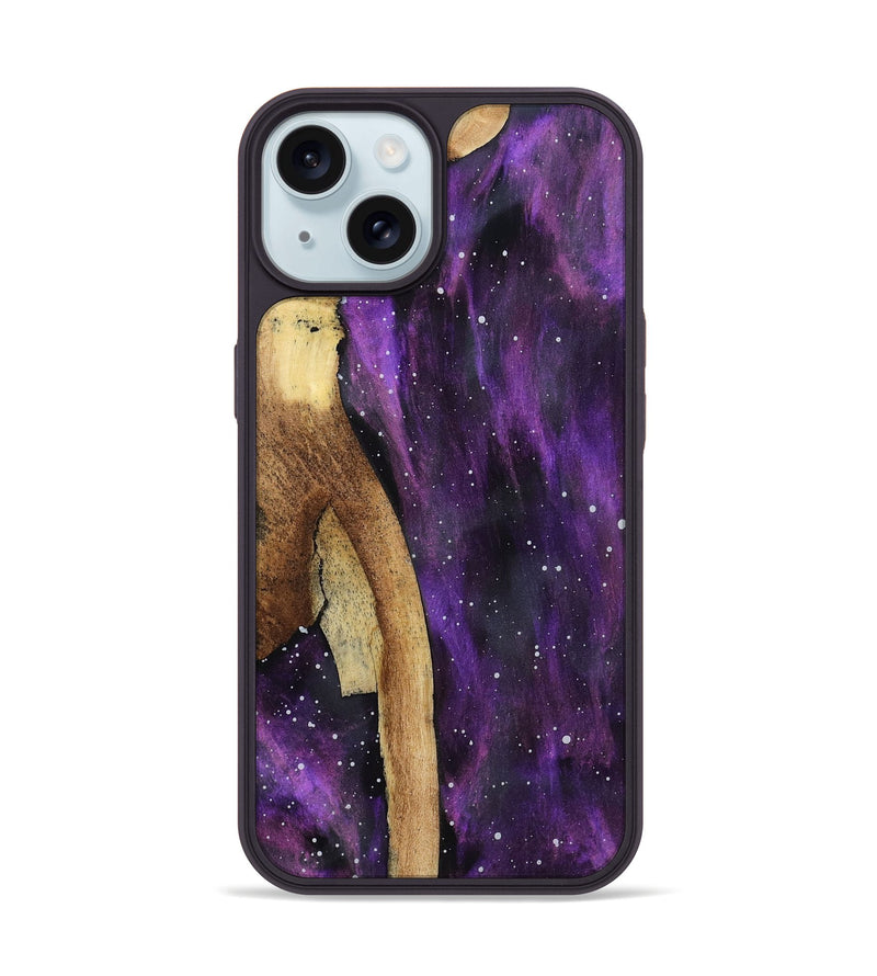 iPhone 15 Wood Phone Case - Annie (Cosmos, 802143)