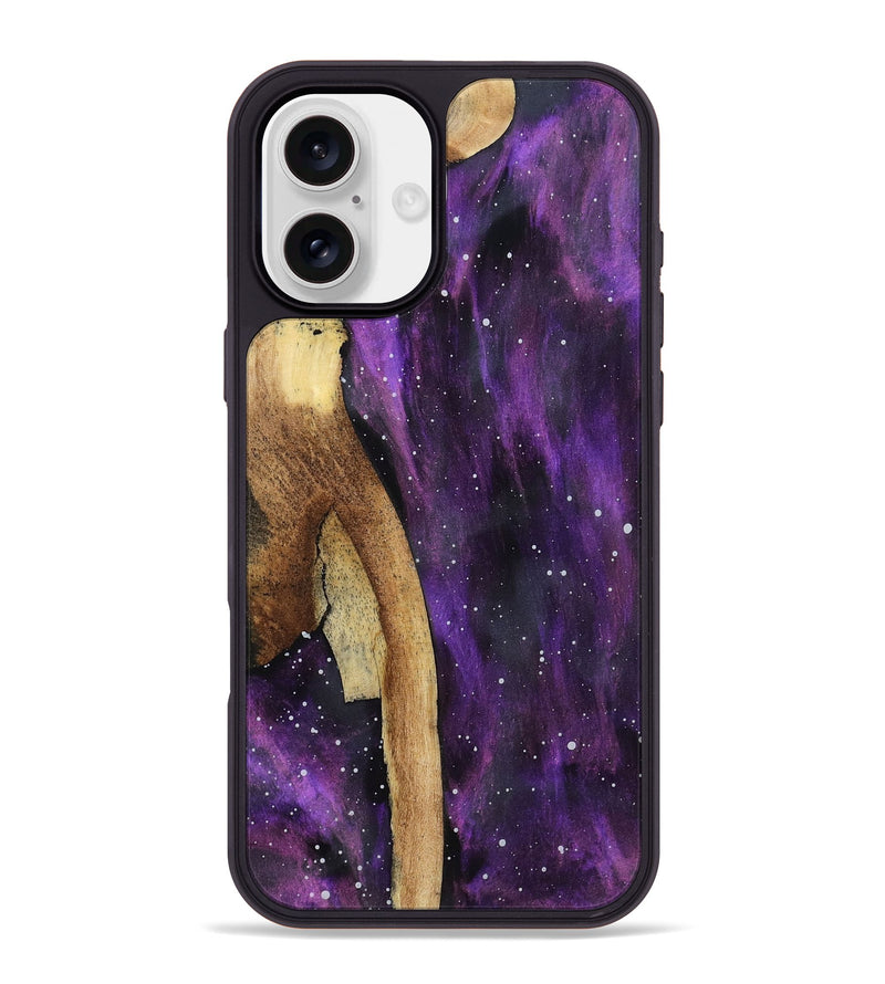 iPhone 16 Plus Wood Phone Case - Annie (Cosmos, 802143)