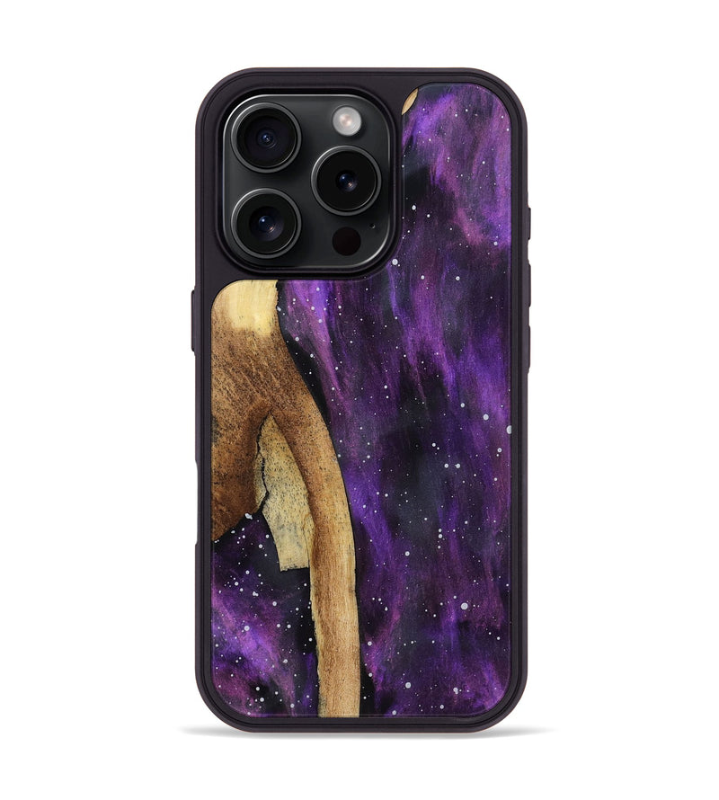 iPhone 16 Pro Wood Phone Case - Annie (Cosmos, 802143)