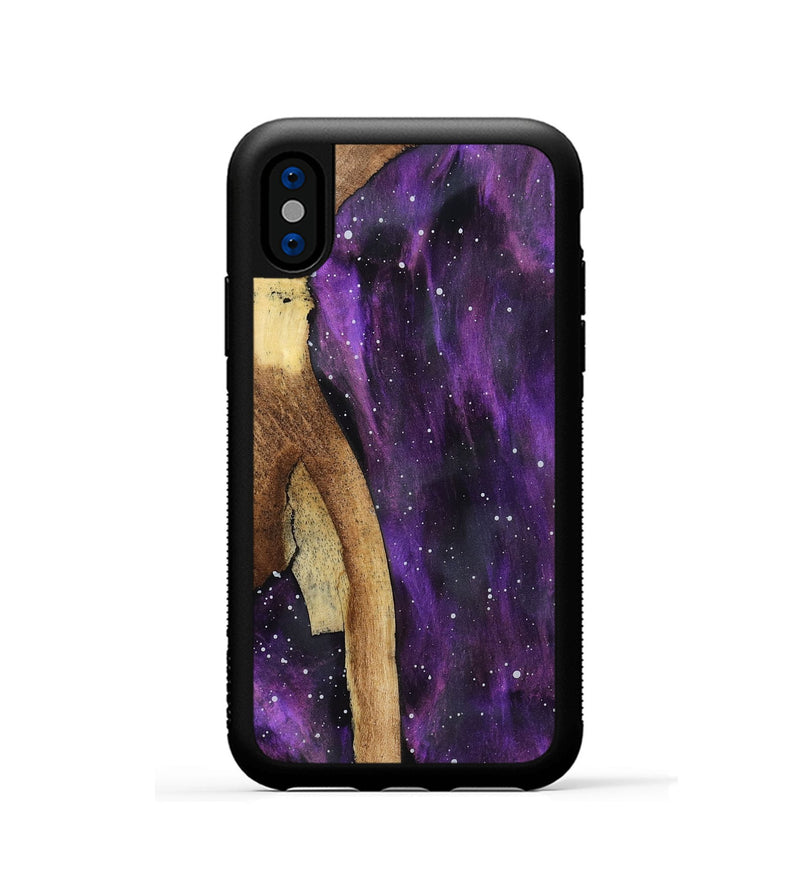 iPhone Xs Wood Phone Case - Annie (Cosmos, 802143)
