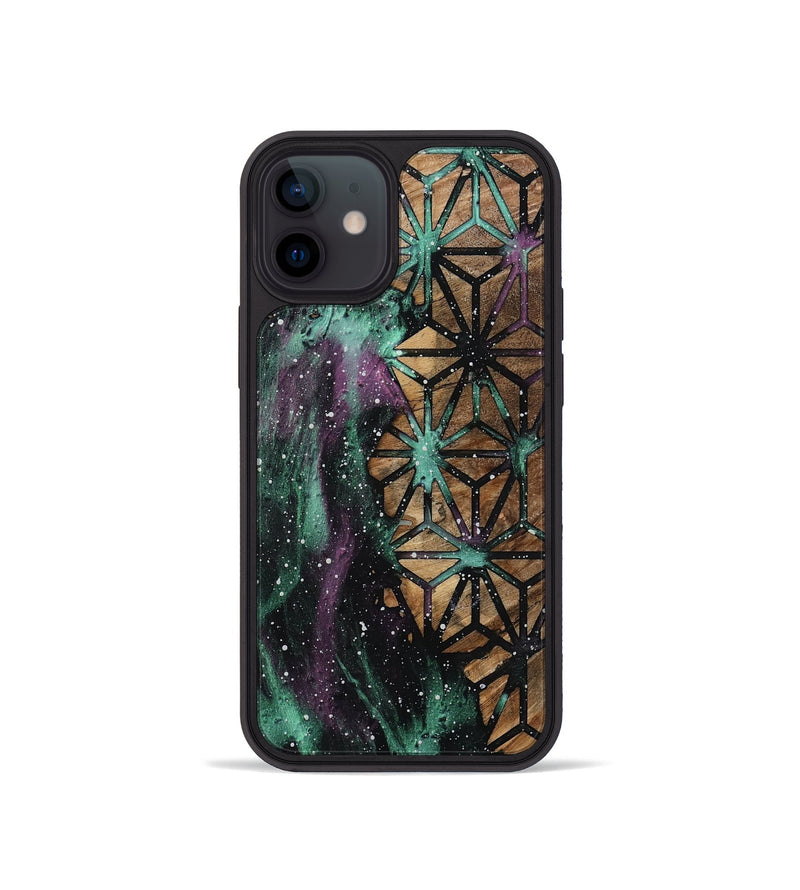 iPhone 12 mini Wood Phone Case - Meir (Cosmos, 802144)