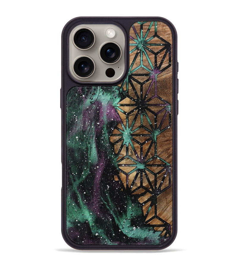 iPhone 16 Pro Max Wood Phone Case - Meir (Cosmos, 802144)