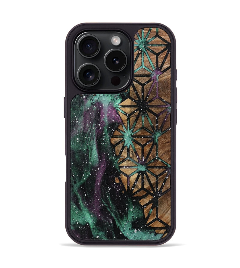 iPhone 16 Pro Wood Phone Case - Meir (Cosmos, 802144)