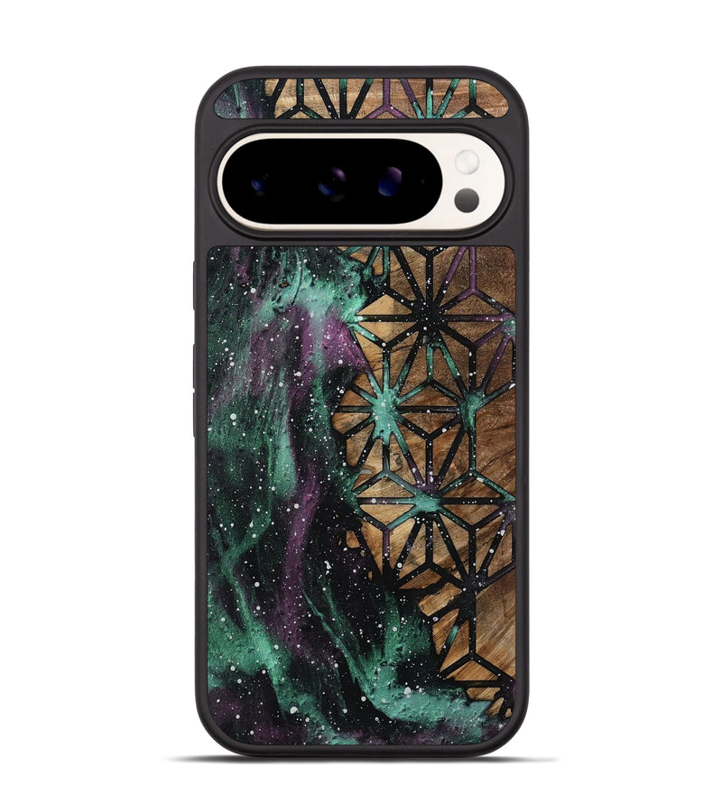 Pixel 9 Wood Phone Case - Meir (Cosmos, 802144)