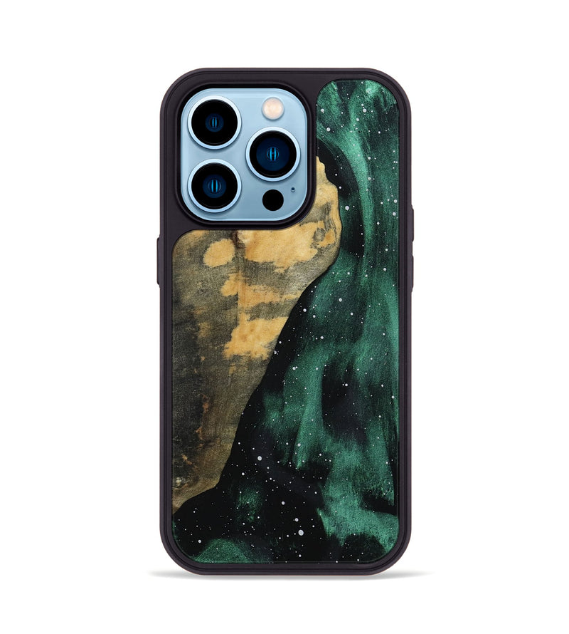 iPhone 14 Pro Wood Phone Case - Zakai (Cosmos, 802145)