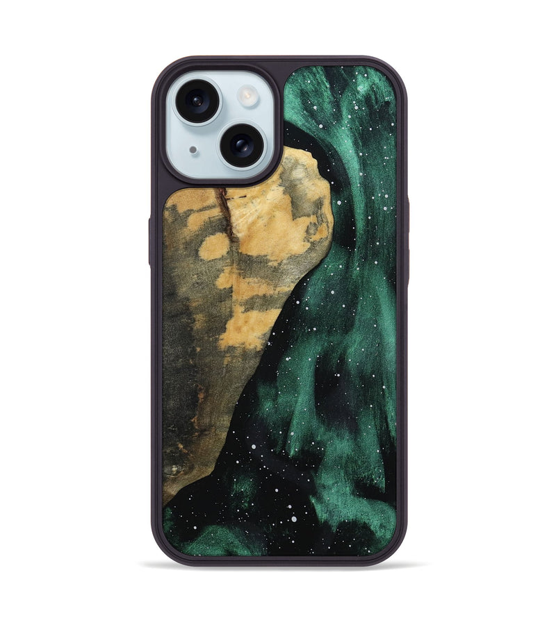 iPhone 15 Wood Phone Case - Zakai (Cosmos, 802145)