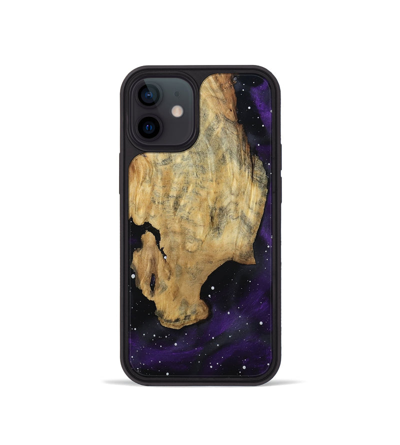 iPhone 12 mini Wood Phone Case - Ledger (Cosmos, 802147)