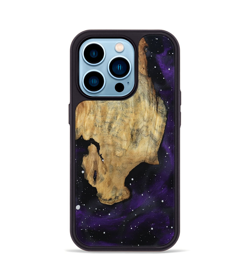 iPhone 14 Pro Wood Phone Case - Ledger (Cosmos, 802147)