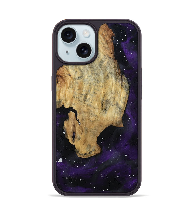 iPhone 15 Wood Phone Case - Ledger (Cosmos, 802147)
