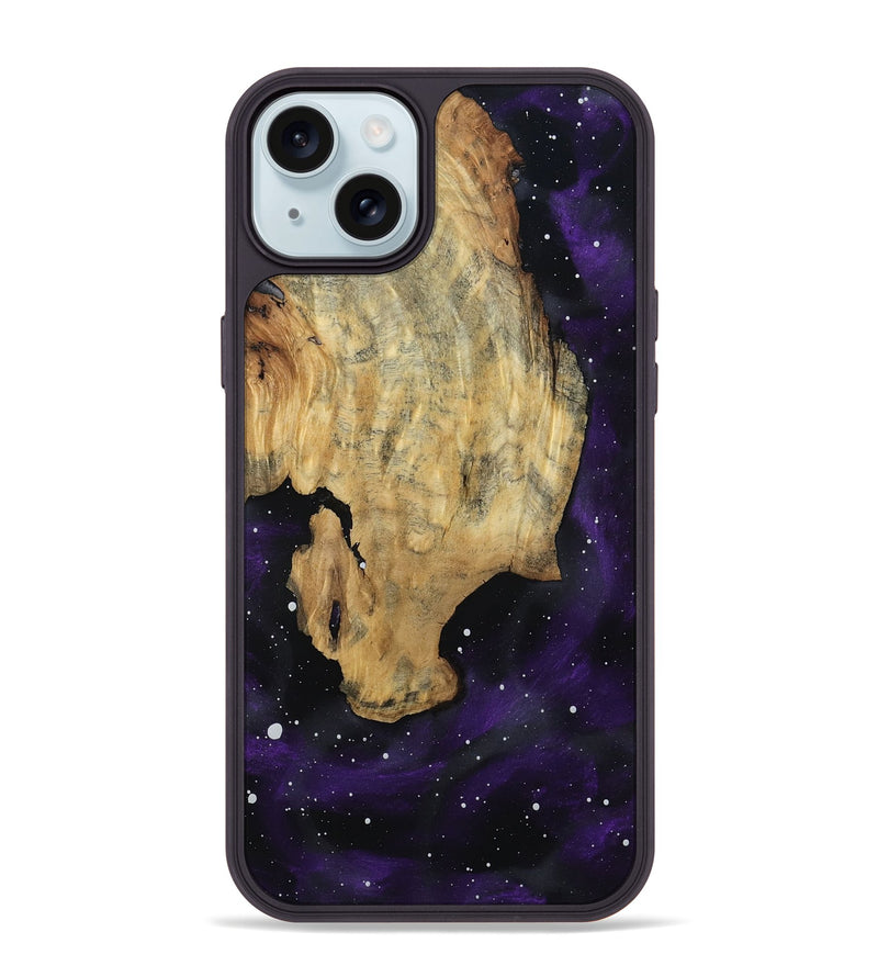 iPhone 15 Plus Wood Phone Case - Ledger (Cosmos, 802147)