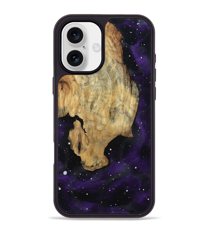 iPhone 16 Plus Wood Phone Case - Ledger (Cosmos, 802147)