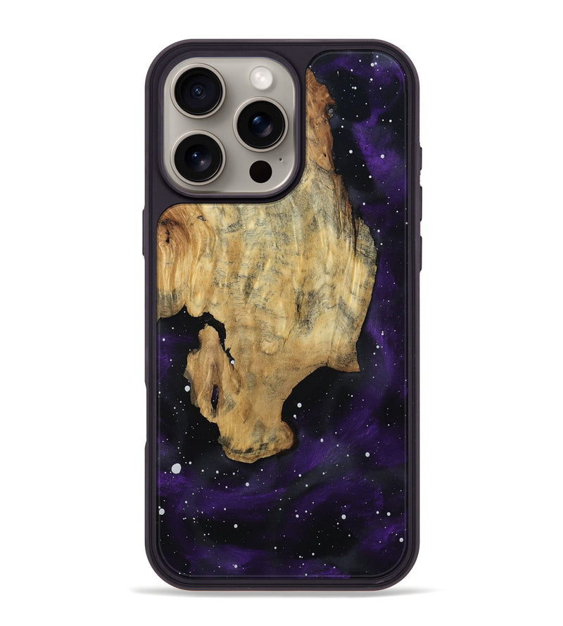 iPhone 16 Pro Max Wood Phone Case - Ledger (Cosmos, 802147)